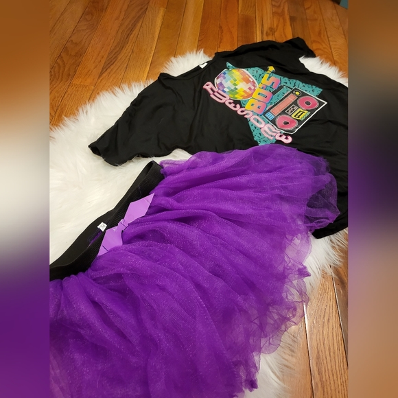 80s Female Costume 💜💚 - Picture 5 of 12